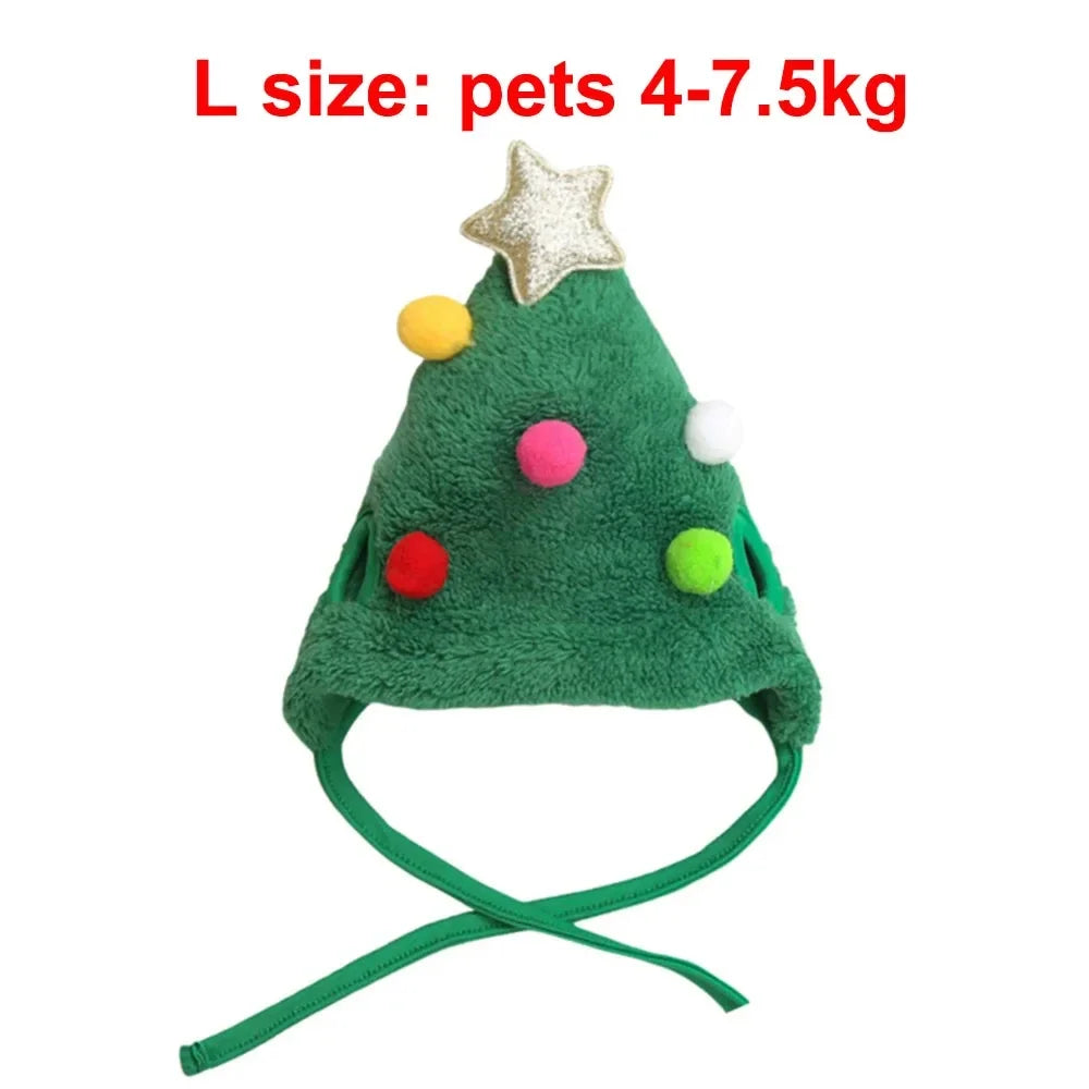 Christmas Pet Costume Set – Santa & Elk Outfit