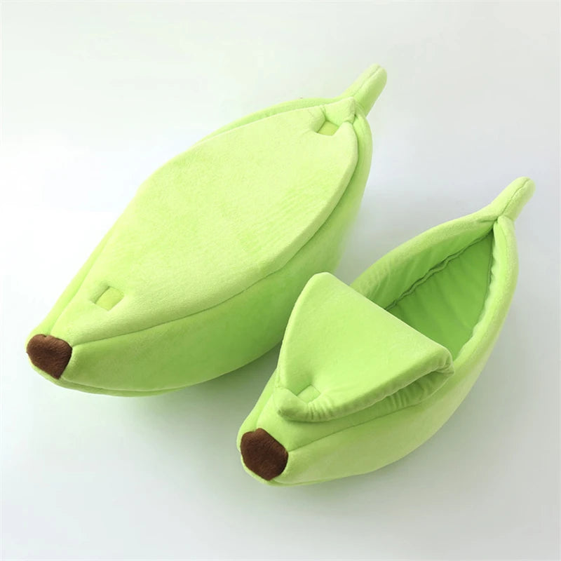 Banana Cat Bed – Cozy & Cute Pet House