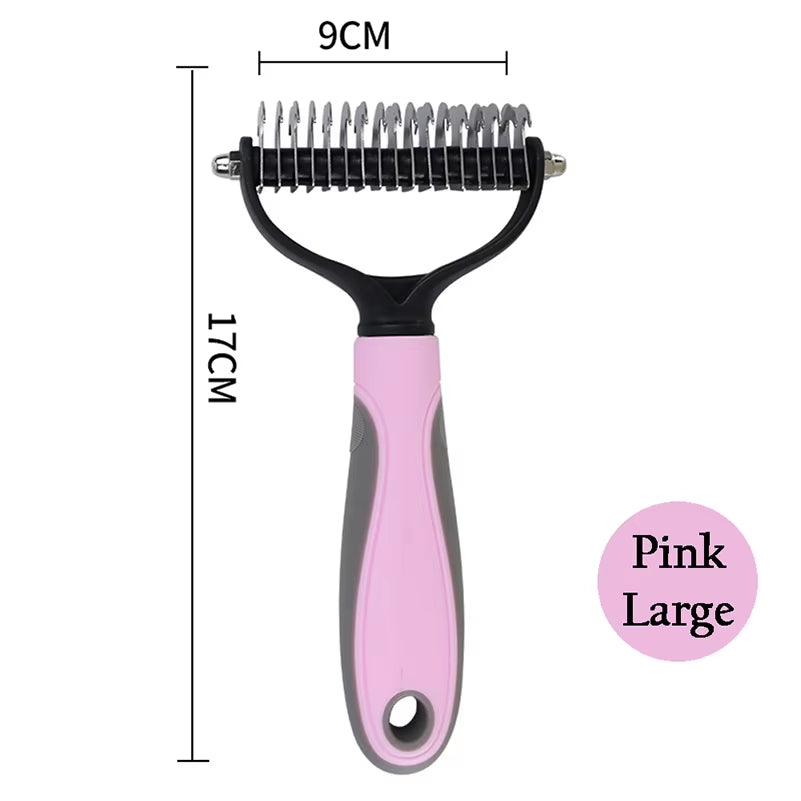 Professional Pet Deshedding Brush – Dog & Cat