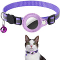 Cat AirTag Collar – Adjustable Breakaway & Bell