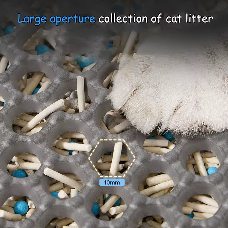 Waterproof Cat Litter Mat – 60x90cm, Double Layer