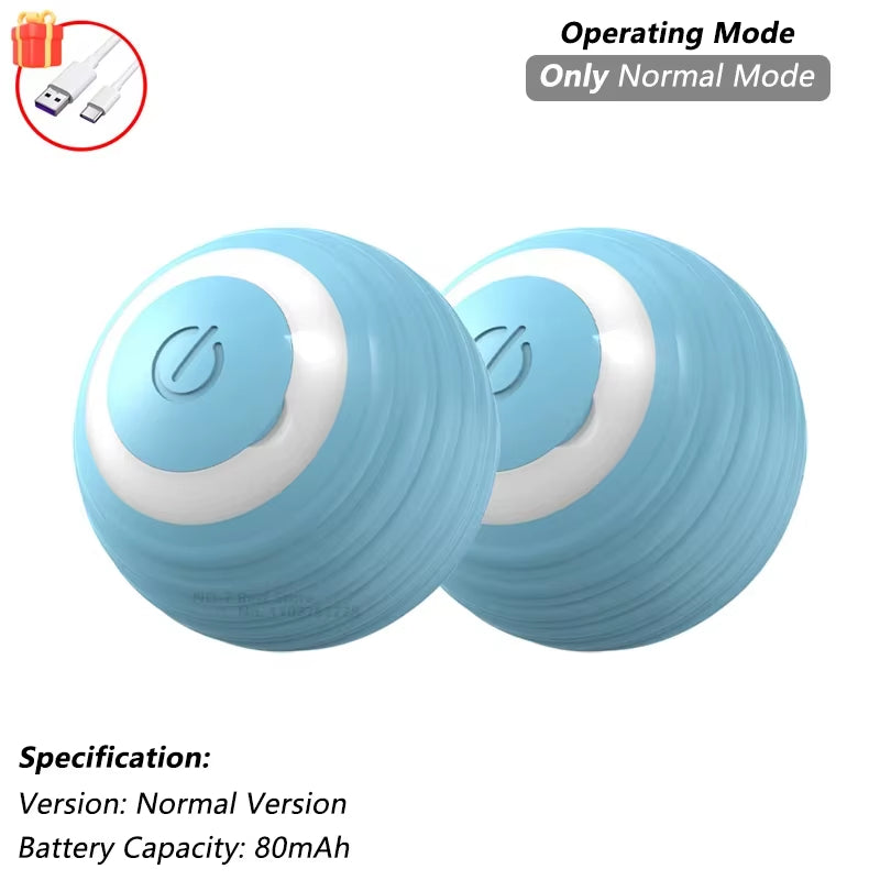 Smart Interactive Cat Ball Toy – Rechargeable