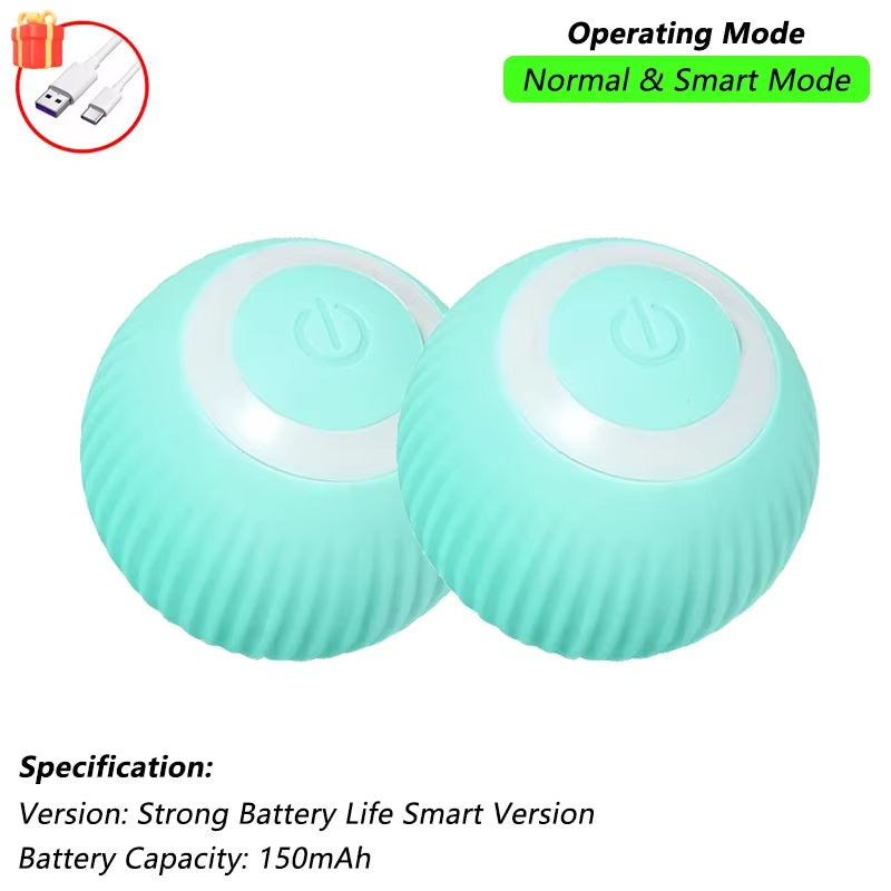Smart Interactive Cat Ball Toy – Rechargeable