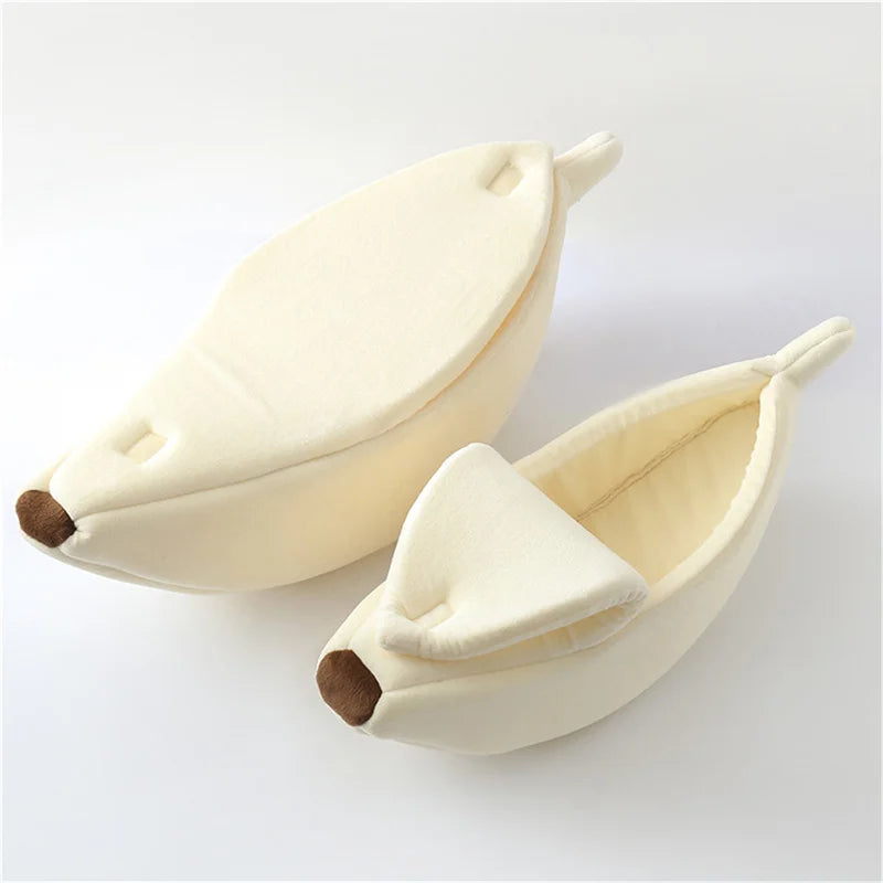Banana Cat Bed – Cozy & Cute Pet House