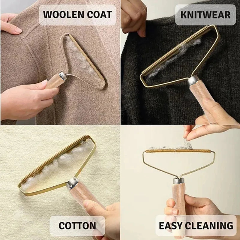 Portable Pet Hair & Lint Remover Brush
