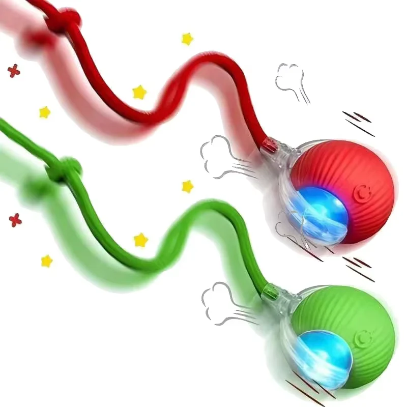 Smart Interactive Cat Ball Toy – Rechargeable