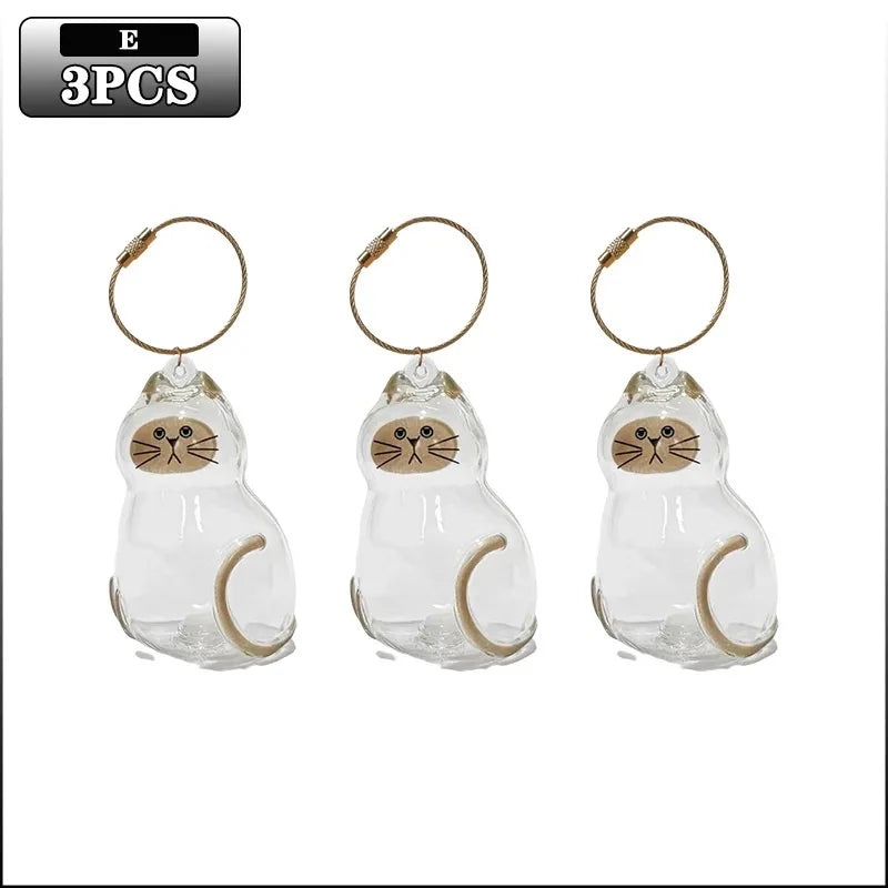 Cat Fur Memorial Keychain – Keepsake Pendant