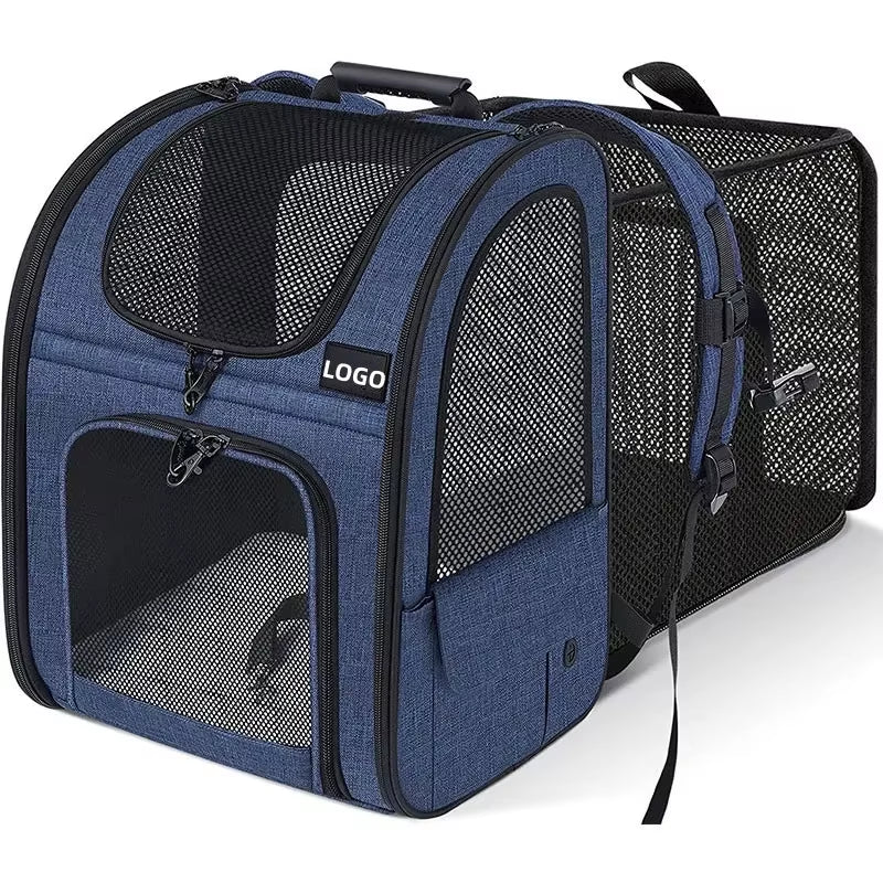Expandable Pet Backpack for Cats & Puppies
