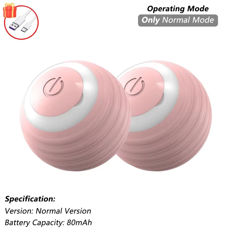 Smart Interactive Cat Ball Toy – Rechargeable
