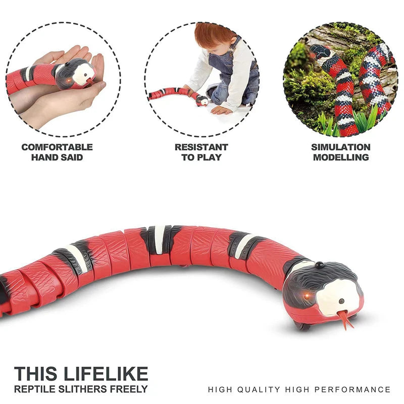 Automatic Smart Cat Toy – Interactive Snake Play