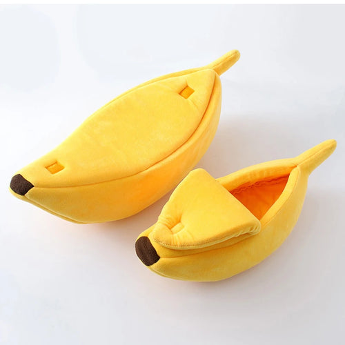 Banana Cat Bed – Cozy & Cute Pet House