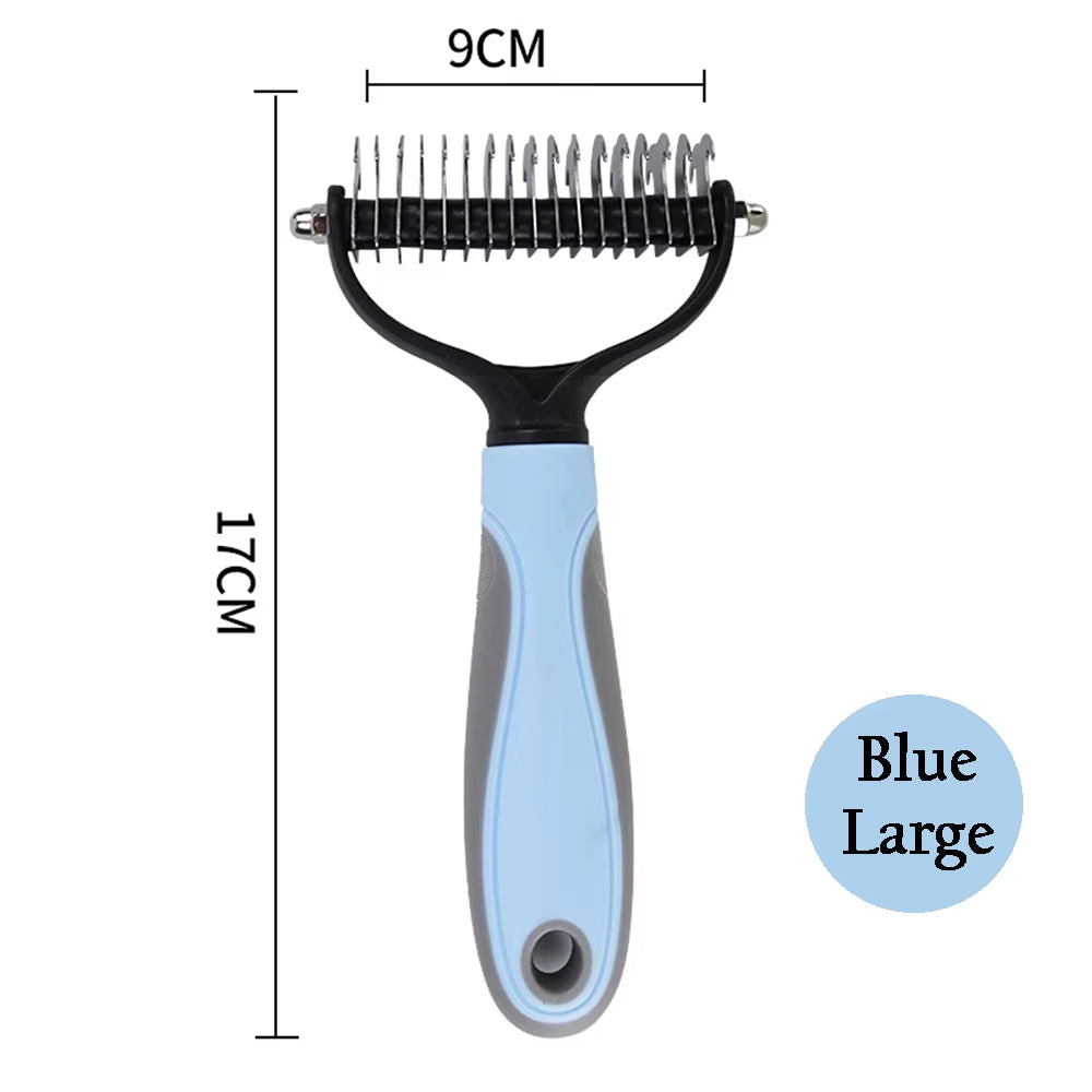 Professional Pet Deshedding Brush – Dog & Cat
