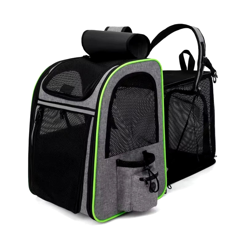Expandable Pet Backpack for Cats & Puppies