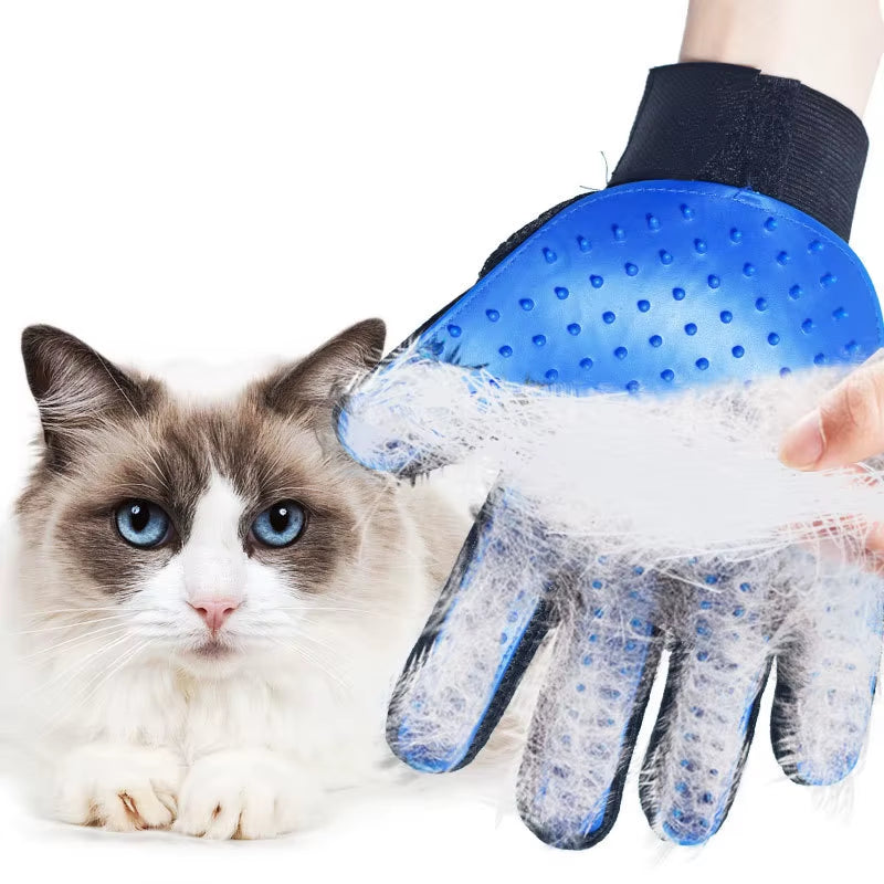 Pet Grooming Glove – Hair Remover & Massager