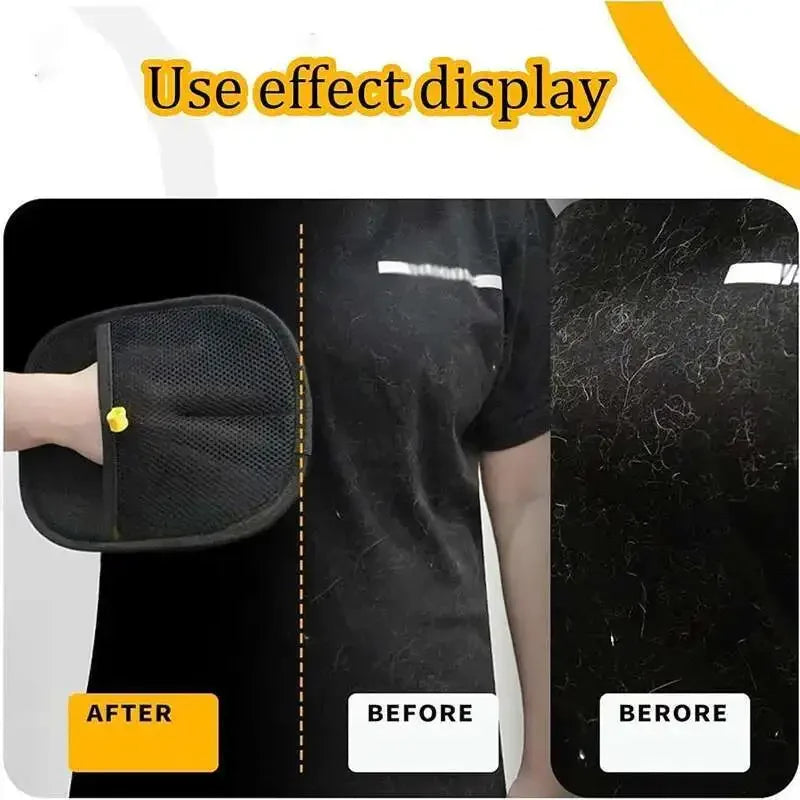 Pet Hair Removal Gloves – Reusable Grooming Tool