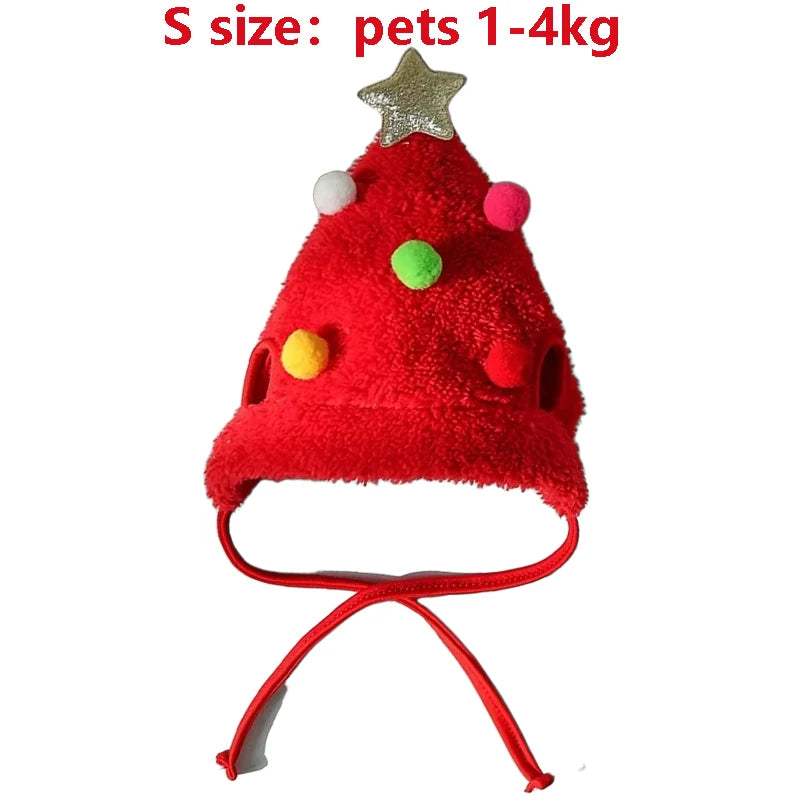 Christmas Pet Costume Set – Santa & Elk Outfit