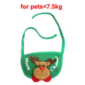 Christmas Pet Costume Set – Santa & Elk Outfit