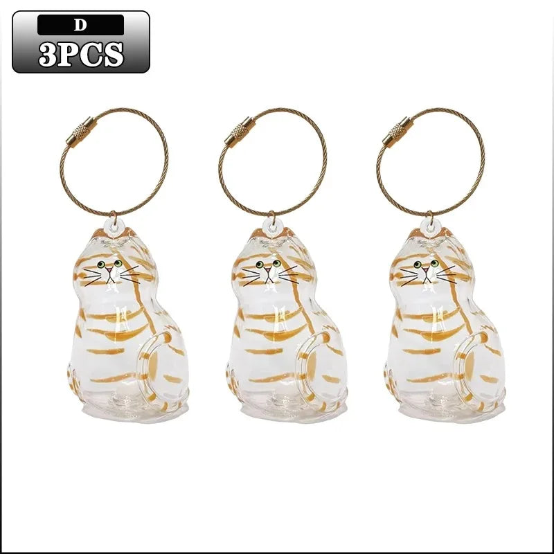 Cat Fur Memorial Keychain – Keepsake Pendant