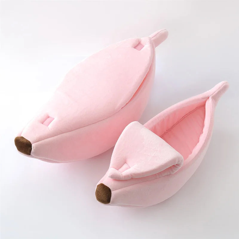 Banana Cat Bed – Cozy & Cute Pet House