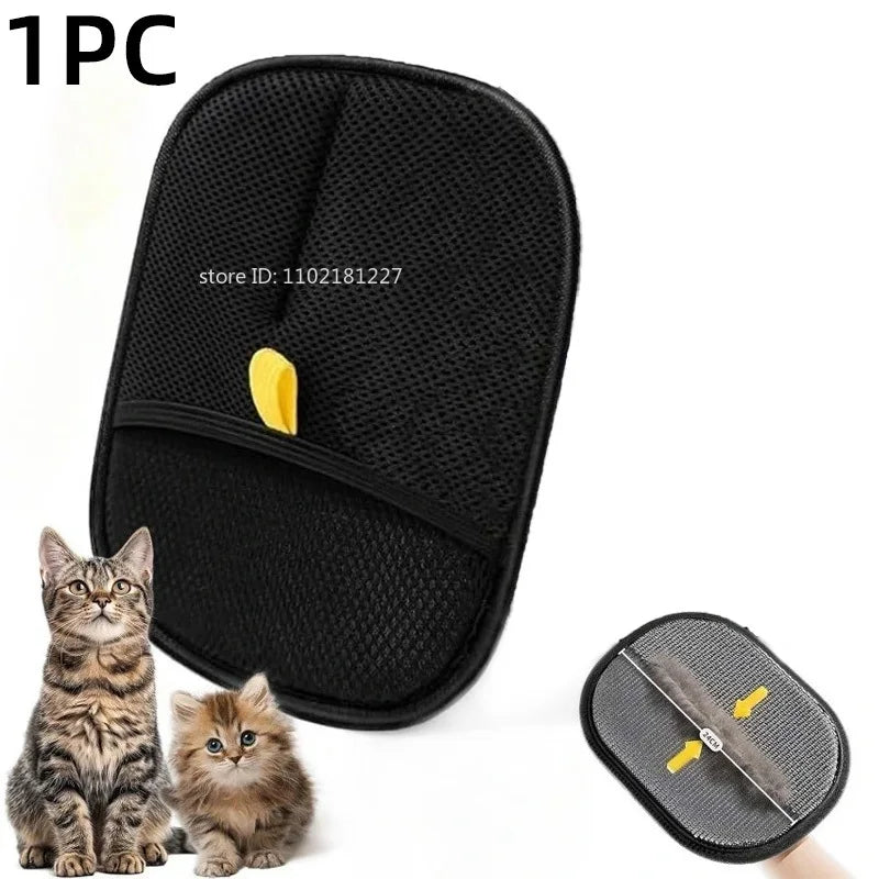 Pet Hair Removal Gloves – Reusable Grooming Tool