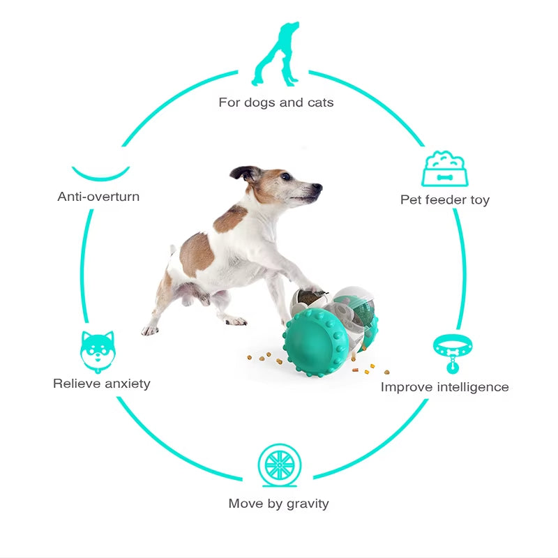 Interactive Dog Treat Toy – Slow Feeder & IQ Game