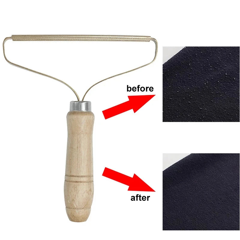 Portable Pet Hair & Lint Remover Brush