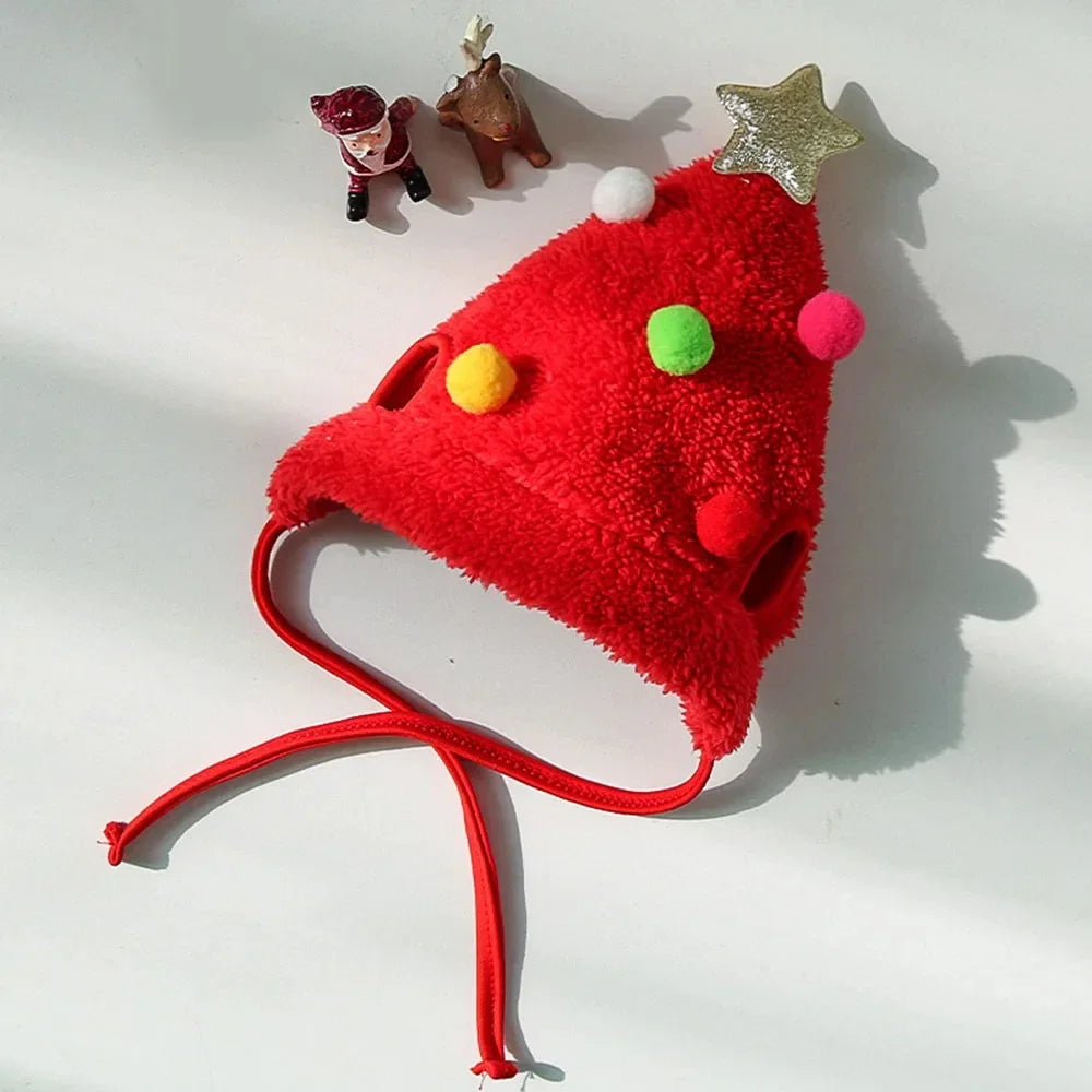 Christmas Pet Costume Set – Santa & Elk Outfit
