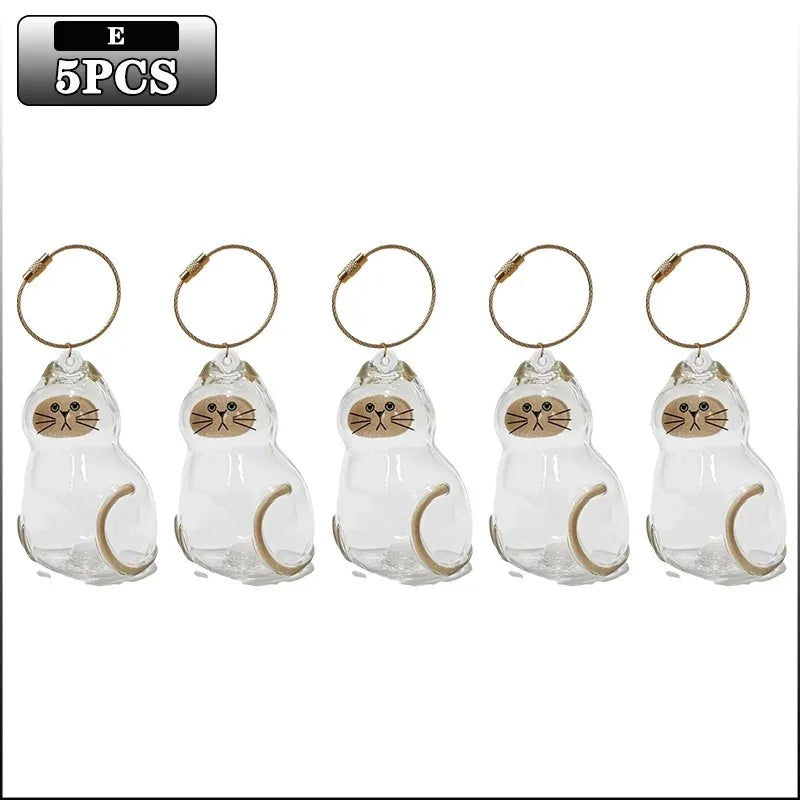 Cat Fur Memorial Keychain – Keepsake Pendant