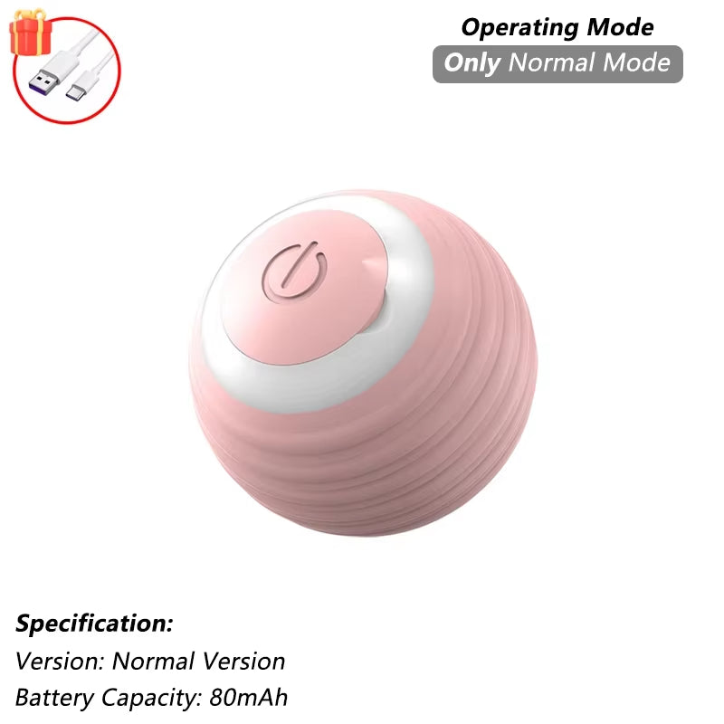 Smart Interactive Cat Ball Toy – Rechargeable