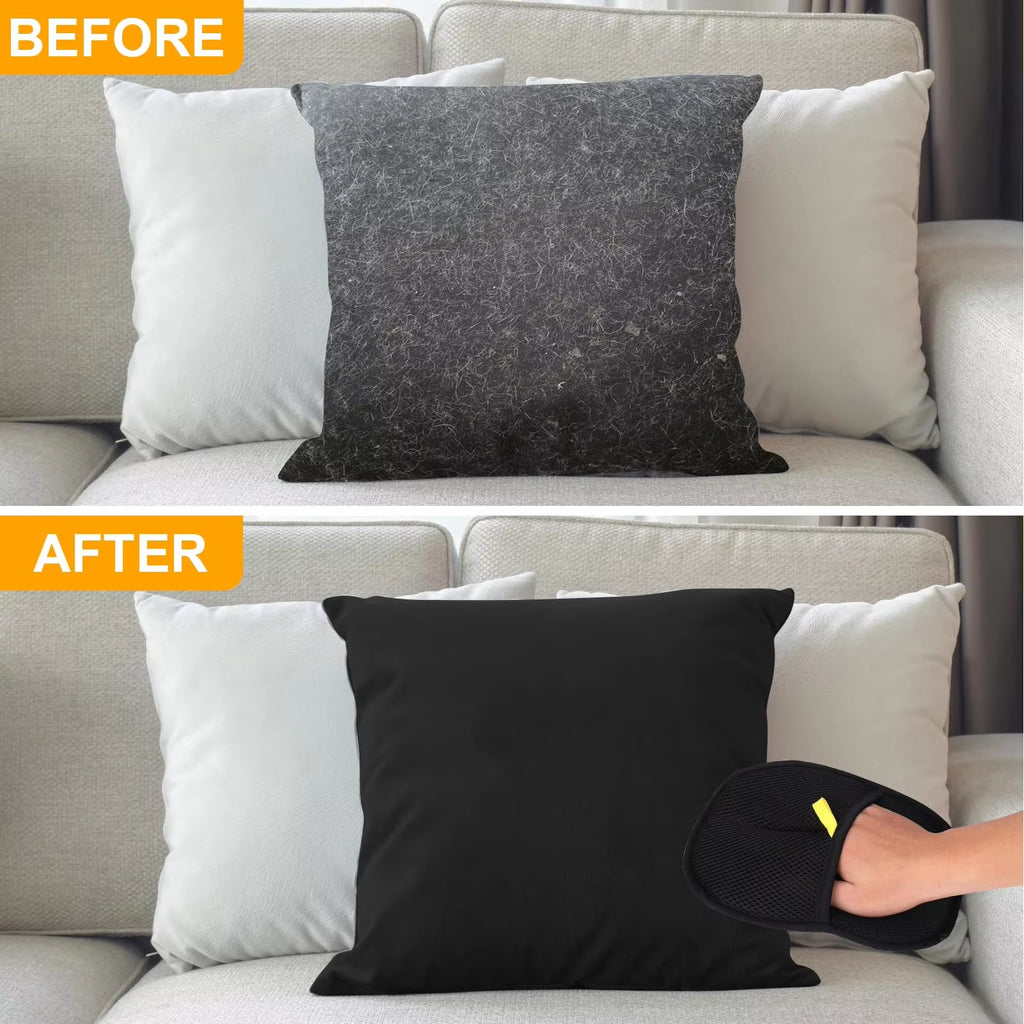 Double-Sided Pet Grooming Gloves – Cats & Dogs