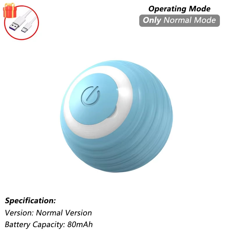 Smart Interactive Cat Ball Toy – Rechargeable